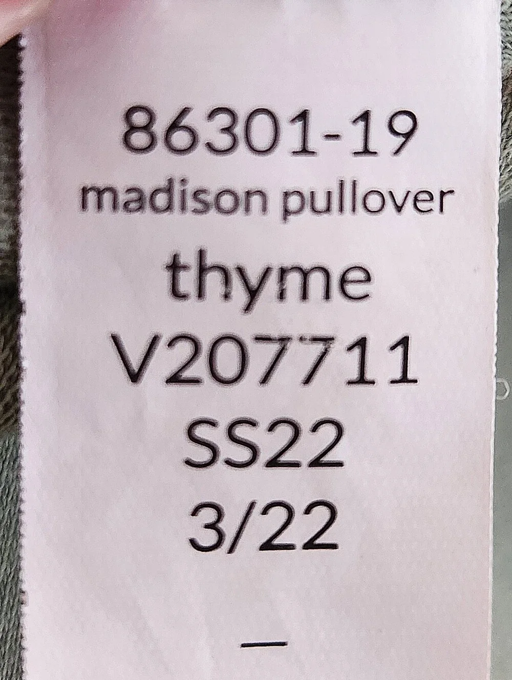 Colored Organics Madison Pullover 3T Thyme Organic Cotton Hoodie Neutral Minimal